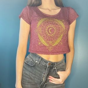 Truly Madly Deeply Cropped Graphic Tee